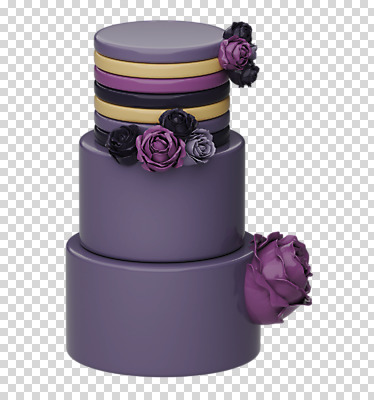 편집 편집이미지 꽃 기념 누끼 이벤트 사람없음 장식 컬러풀 한개 장미 3D소스 3D 세일 케이크 보라색 축하 달콤 디지털합성 오브젝트 파티용품 PNG 3단케이크 편집소스 식물 1 컬러 컨셉 디저트 파티 맛 이벤트용품 파일형식