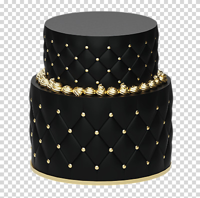 편집 편집이미지 패턴 기념 누끼 이벤트 사람없음 한개 3D소스 3D 세일 케이크 검은색 축하 달콤 디지털합성 오브젝트 파티용품 PNG 편집소스 2단케이크 1 컬러 컨셉 무늬 디저트 파티 맛 이벤트용품 파일형식