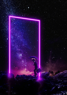 PSD 편집이미지 남자 백그라운드 야경 서류가방 우산 밤하늘 한명 20대 성인 빛 사각형 보라색 한국인 비즈니스맨 네온 은하수 성인남자한명만 카피스페이스 네온아트 이미지편집 도형 1 컬러 가방 비즈니스 자연 하늘 사람 동양인 청년 공백 직장인 야간 남자한명만 성인남자만 파일형식 풍경_경치