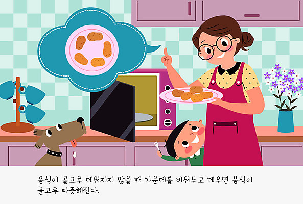 그릇 여자 남자 어린이 음식 말풍선 일러스트 엄마 선반 사람 두명 컵 컬러풀 귀여움 주방 앞치마 전자레인지 강아지 주부 주부라이프 반려 살림 국내일러스트 AI파일 라이프스타일 식기 컬러 가구 컨셉 가족 반려동물 가전제품 레인지 개 파일형식 벡터