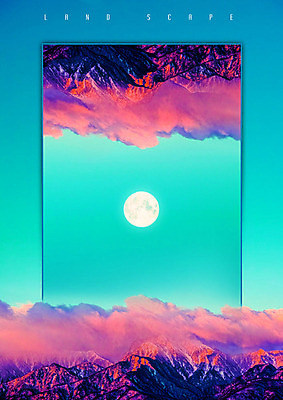 PSD 구름 편집이미지 해외풍경 백그라운드 야경 자연 하늘 프레임 사람없음 파란색 사각형 안개 달 만년설 민트색 경관 설산 이미지편집 자연요소 도형 해외 컬러 날씨 산 풍경 야간 생태계 파일형식 풍경_경치