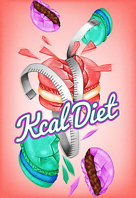 PSD 영어 음식 다이어트 일러스트 줄자 타이포그라피 사람없음 컬러풀 묶기 칼로리 마카롱 국내일러스트 문자 컬러 모션 디저트 자 건강 파일형식