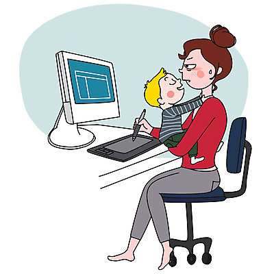 라이프스타일 여자 남자 아들 어린이 의자 일러스트 엄마 피곤 사람 두명 태블릿 모니터 육아 아기 책상 주부 전쟁 바쁨 열정 육아라이프 주부라이프 태블릿펜 독박육아 싱글맘 한부모가족 국내일러스트 AI파일 모자관계 감정 가구 컨셉 가족 생활 전자제품 스마트기기 컴퓨터 펜 파일형식 벡터