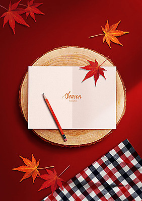 PSD 편집 편집이미지 사계절 단풍 프레임 따뜻함 타이포그라피 사람없음 빨간색 연필 가을 편지 편지지 이미지편집 문자 계절 컬러 잎 학용품 필기구 파일형식