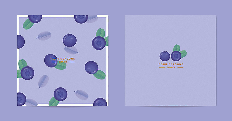 사계절 계절 잎 패턴 일러스트 프레임 사람없음 여름 보라색 패턴백그라운드 블루베리 목업 국내일러스트 AI파일 카드프레임 식물 컬러 백그라운드 무늬 과일 파일형식 벡터