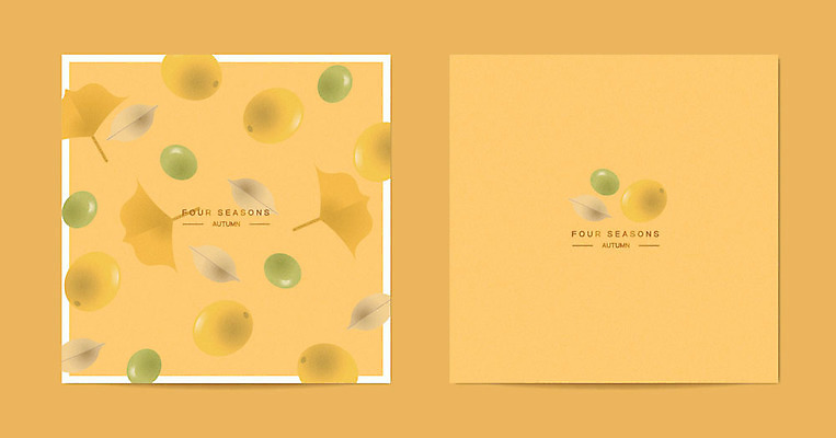 사계절 계절 열매 낙엽 패턴 일러스트 프레임 사람없음 노란색 패턴백그라운드 가을 목업 은행열매 가을배경 국내일러스트 AI파일 카드프레임 식물 컬러 백그라운드 잎 무늬 파일형식 벡터 가을_계절