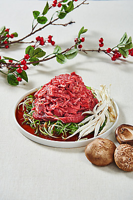 포토 JPG 스튜디오촬영 열매 실내 생고기 육류 사람없음 버섯 소고기 신선 오브젝트 흰배경 표고버섯 마블링 소불고기 파채 국내포토 식물 음식 백그라운드 식재료 내부 흰색 불고기 파일형식