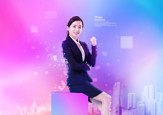 PSD 편집이미지 여자 비즈니스 한명 사람 앉기 정장 빌딩 상반신 20대 성인 건물 옆모습 상자 컬러풀 파이팅 한국인 비즈니스우먼 즐거움 성인여자한명만 이미지편집 1 건축물 옷 감정 뷰포인트 컬러 모션 동양인 청년 직장인 여자한명만 성인여자만 파일형식