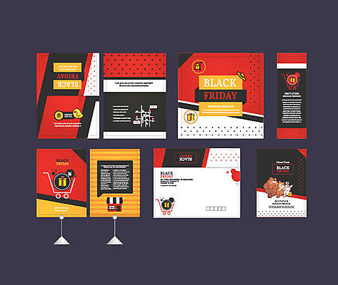 템플릿 배너템플릿 동물캐릭터 이벤트 사람없음 빨간색 선물상자 쇼핑 세트 세일 상점 검은색 현수막 전단 엽서 초대장 약도 블랙프라이데이 소봉투 행사템플릿 AI파일 동물 캐릭터 배너 컬러 지도 데이이벤트 편지봉투 카드_감사 선물 상자 편지 홍보물 파일형식 벡터