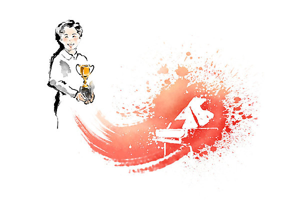 PSD 교육 어린이 일러스트 캘리그라피 붓터치 한명 사람 소년 빨간색 기쁨 축하 우승 수상_상을받음 피아노 트로피 즐거움 번짐 대회 에듀 에듀케이션 수상자 우승자 소년한명만 콩쿠르 스쿨팩 국내일러스트 1 남자 감정 컬러 컨셉 최고 건반악기 상_우승 남자한명만 소년만 파일형식 효과