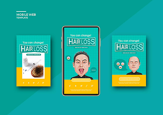 PSD 템플릿 배너템플릿 남자 ZIP 웹템플릿 디자인시안 모바일 성인 두명 스마트폰 세트 약 머리빗 자신감 모바일템플릿 모바일웹 청록색 소셜네트워크 소셜미디어 탈모 탈모클리닉 웹배너 성인남자만 모바일앱 SNS배너 모바일페이지 이미지템플릿 배너 감정 컬러 의학 사람 핸드폰 스마트기기 미용용품 페이지 클리닉 증상 남자만 성인만 파일형식