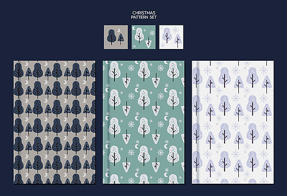 나무 디자인 백그라운드 겨울 패턴 일러스트 사람없음 세트 컬러풀 패턴백그라운드 눈 포장지 겨울배경 국내일러스트 AI파일 자연요소 식물 계절 컬러 무늬 포장 날씨 파일형식 벡터