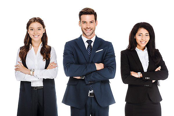 포토 JPG 스튜디오촬영 서양인 외국인 여자 남자 여유 비즈니스 실내 서기 미소 누끼 사람 정장 상반신 성인 앞모습 세명 팔짱 비즈니스맨 비즈니스우먼 전문직 스마트 흰배경 우크라이나 성인만 국내포토 직업 옷 감정 유럽 뷰포인트 백그라운드 컨셉 모션 표정 인종 내부 흰색 직장인 파일형식