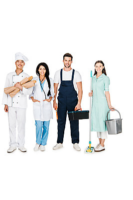 포토 JPG 스튜디오촬영 전신 서양인 외국인 여자 남자 빵 비즈니스 실내 미소 들기 누끼 사람 동양인 여러명 성인 앞모습 요리사 다양 의사 공구 자신감 바게트 청소 동료 즐거움 흰배경 주머니손 제빵 정비공 청소부 우크라이나 제빵사 성인만 국내포토 직업 감정 유럽 음식 뷰포인트 다수 백그라운드 관계 모션 표정 인종 내부 제과제빵 의료진 흰색 도구 기술자 파일형식