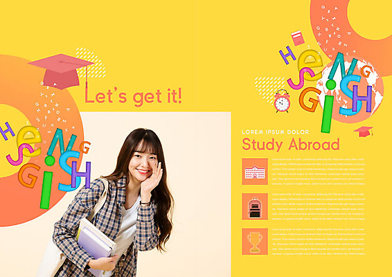 PSD 템플릿 표지디자인 북디자인 영어 출판디자인 여자 교육 내지 지구 북커버 가방 학사모 한명 서기 미소 사람 팜플렛 상반신 20대 성인 옆모습 책 노란색 한국인 즐거움 유학 어학연수 성인여자한명만 이미지템플릿 문자 모자_잡화 1 잡화 감정 뷰포인트 컬러 졸업 모션 표정 동양인 청년 여자한명만 성인여자만 파일형식