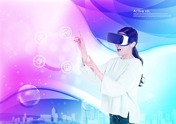 PSD 편집이미지 여자 패턴 한명 서기 사람 상반신 성인 옆모습 30대 컬러풀 한국인 체험 비눗방울 즐거움 신기함 가상현실 성인여자한명만 오큘러스 4차산업 VR기기 이미지편집 1 감정 산업 뷰포인트 컬러 컨셉 무늬 모션 동양인 장년 기계 여자한명만 성인여자만 파일형식