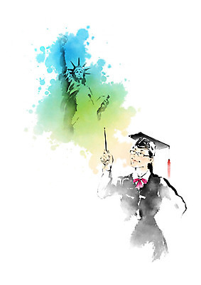 PSD 여자 교육 교복 안경 세계지도 일러스트 학사모 캘리그라피 졸업 붓터치 한명 사람 즐거움 자유의여신상 번짐 지휘봉 유학 에듀 에듀케이션 십대여자한명만 스쿨팩 국내일러스트 모자_잡화 1 잡화 옷 감정 지도 세계 미국 세계문화유산 여자한명만 십대여자만 파일형식 효과