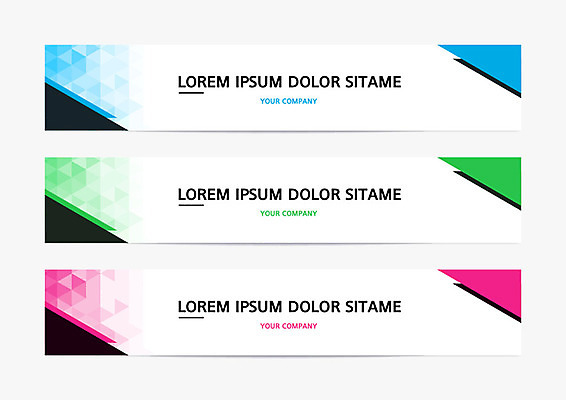 템플릿 배너 배너템플릿 가로배너 백그라운드 프레임 사람없음 컬러풀 현수막 삼각형 기하학 배너세트 AI파일 도형 컬러 무늬 가로 세트 파일형식 벡터