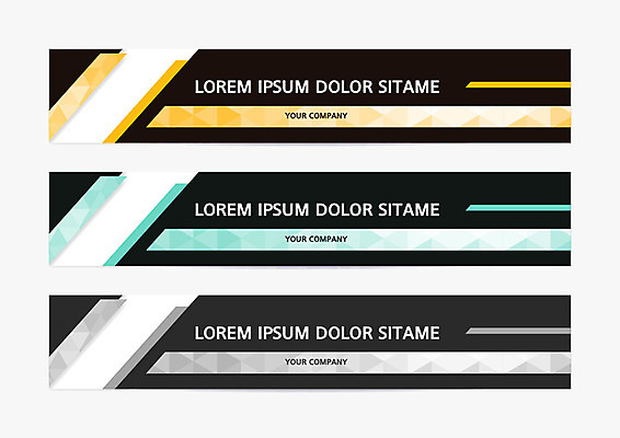 템플릿 배너 배너템플릿 가로배너 백그라운드 프레임 사람없음 컬러풀 현수막 기하학 폴리곤 배너세트 AI파일 컬러 무늬 가로 세트 파일형식 벡터