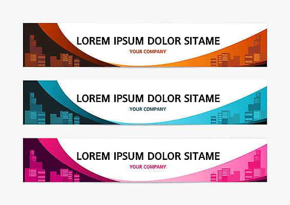 템플릿 배너 배너템플릿 가로배너 백그라운드 곡선 회사 프레임 빌딩 사람없음 현수막 배너세트 AI파일 선 비즈니스 건물 가로 세트 파일형식 벡터