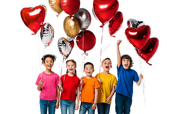 포토 JPG 스튜디오촬영 서양인 외국인 백인 여자 남자 문화 어린이 흑인 실내 누끼 사람 동양인 소녀 소년 여러명 상반신 앞모습 10대 친구 컬러풀 글로벌 즐거움 흰배경 지구촌 하트풍선 풍선 어린이만 국내포토 감정 뷰포인트 컬러 다수 백그라운드 관계 청소년 인종 내부 흰색 하트 파일형식