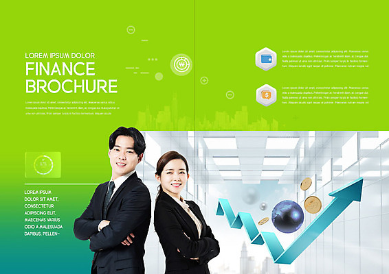 PSD 템플릿 표지디자인 북디자인 출판디자인 여자 남자 화살표 내지 지구 돈 북커버 비즈니스 서기 사람 정장 빌딩 팜플렛 상반신 20대 성인 두명 건물 옆모습 연두색 금융 팔짱 동전 한국인 입체도형 폴리곤 이미지템플릿 도형 건축물 옷 뷰포인트 모션 동양인 청년 초록색 경제 재산 입체 파일형식