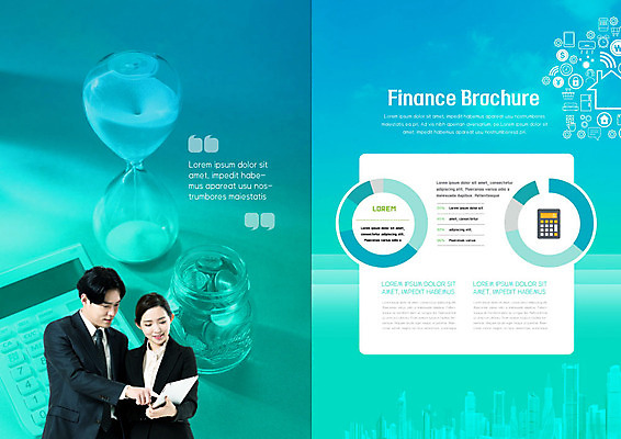 PSD 템플릿 표지디자인 북디자인 출판디자인 여자 남자 내지 돈 북커버 비즈니스 대화 서기 사람 정장 빌딩 팜플렛 상반신 20대 성인 두명 건물 앞모습 옆모습 금융 파란색 태블릿 인포그래픽 한국인 계산기 모래시계 이미지템플릿 건축물 옷 모래 뷰포인트 시계 컬러 모션 문구용품 말하기 동양인 청년 경제 전자제품 스마트기기 장비 재산 파일형식