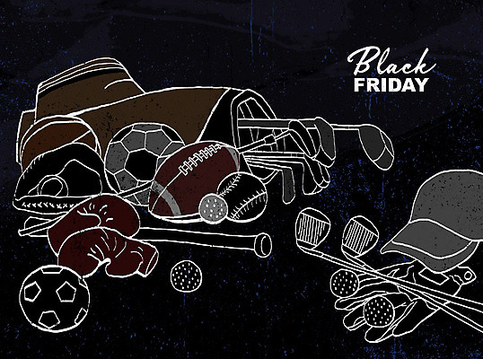 PSD 모자 스포츠용품 장갑 일러스트 축구공 골프공 사람없음 쇼핑 세일 검은색 골프채 글러브 골프가방 손그림 블랙프라이데이 국내일러스트 잡화 스포츠 컬러 가방 공 축구용품 데이이벤트 골프용품 오브젝트 파일형식