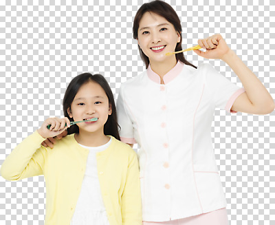 편집이미지 여자 초등학생 어린이 치과 서기 미소 들기 누끼 상반신 성인 두명 앞모습 10대 30대 건강관리 한국인 간호사 양치 위생 칫솔 PNG 치아건강 여자만 편집소스 학생 뷰포인트 모션 청소년 표정 건강 병원 관리 사람 동양인 장년 위생용품 청결 의료진 파일형식
