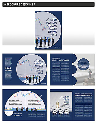 템플릿 ZIP 리플렛 돈 회사 비즈니스 부동산 그래프 팜플렛 사람없음 동전 피규어 남색 직원 복잡 인디자인 INDD 클래식블루 이미지템플릿 컬러 컨셉 파란색 미니어처 재산 파일형식 트랜드컬러