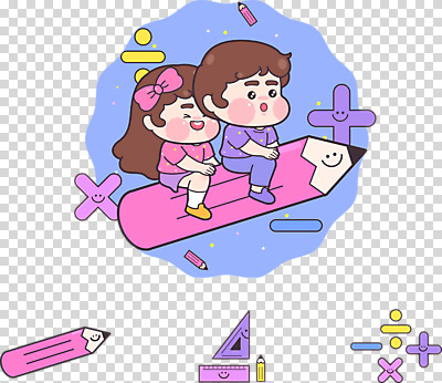 편집 편집이미지 캐릭터 여자 교육 남자 어린이 모션 자 누끼 소녀 소년 두명 연필 비행 수학 승차 덧셈 뺄셈 삼각자 수학교육 수학기호 나누기 PNG 곱셈 어린이만 편집소스 기호 교과목 문구용품 학용품 사람 필기구 파일형식