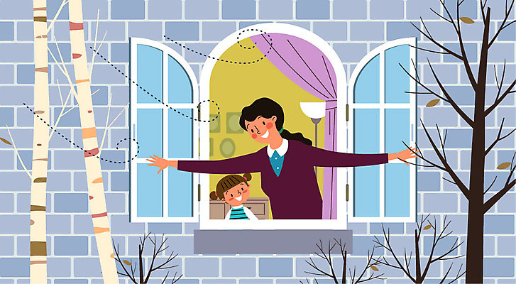 나무 여자 딸 어린이 벽 겨울 일러스트 엄마 바람 사람 성인 두명 컬러풀 건강관리 귀여움 질병 예방 환기 여자만 국내일러스트 AI파일 자연요소 식물 계절 컬러 컨셉 의학 가족 날씨 건강 관리 파일형식 벡터