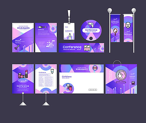 템플릿 배너템플릿 이벤트 사람없음 세트 뷰티 쇼핑백 보라색 거울 립스틱 현수막 드라이어 전단 엽서 초대장 헤어롤 패키지 마스크팩 박람회 손부채 소봉투 행사세트 행사템플릿 AI파일 배너 컬러 가방 편지봉투 카드_감사 화장품 미용용품 편지 홍보물 팩 파일형식 벡터