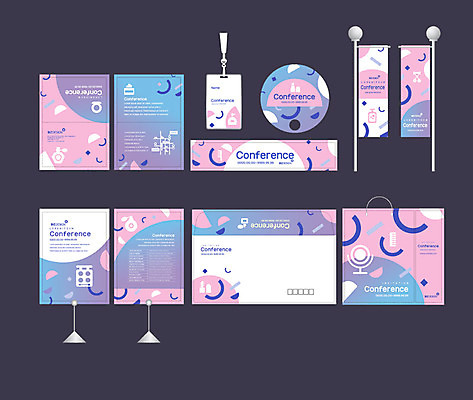 템플릿 배너템플릿 분홍색 이벤트 사람없음 세트 뷰티 쇼핑백 화장품 거울 현수막 전단 엽서 초대장 패키지 박람회 손부채 소봉투 행사세트 행사템플릿 AI파일 배너 컬러 가방 편지봉투 카드_감사 편지 홍보물 파일형식 벡터