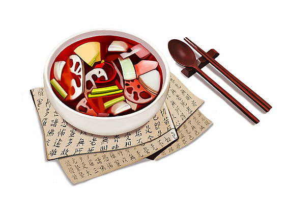 PSD 그릇 한식 일러스트 젓가락 김치 한국 사람없음 숟가락 보자기 대표 천 발효 물김치 연근 발효음식 수저받침대 연근물김치 국내일러스트 식기 아시아 음식 채소 수저 직물 받침대 파일형식 천_직물