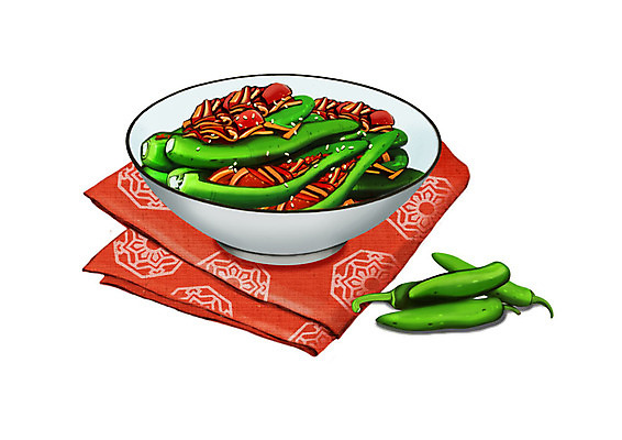 PSD 그릇 한식 일러스트 고추 김치 한국 사람없음 보자기 대표 천 발효 발효음식 고추김치 고추소박이 국내일러스트 식기 아시아 음식 채소 직물 파일형식 천_직물