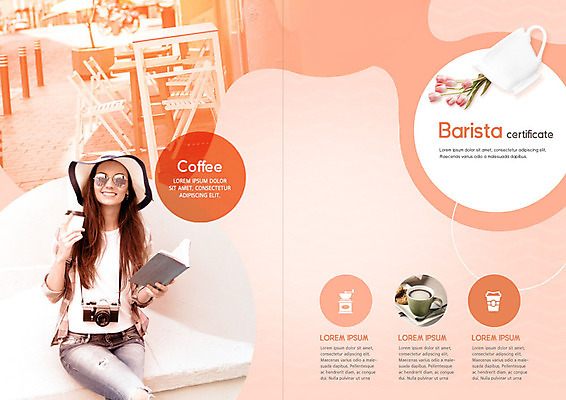 PSD 서양인 템플릿 모자 표지디자인 북디자인 출판디자인 여자 꽃 내지 커피 리플렛 북커버 거리 한명 사람 앉기 팜플렛 상반신 20대 성인 앞모습 책 선글라스 카메라 원두 커피잔 바리스타 자격증 카페테라스 성인여자한명만 코랄 이미지템플릿 외국인 식물 직업 1 잡화 안경 음료 뷰포인트 컬러 모션 잔 청년 전자제품 카페 증명서 여자한명만 성인여자만 파일형식