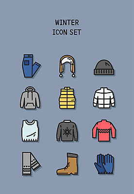 아이콘 모자 장갑 겨울 부츠 사람없음 세트 목도리 회색 청바지 조끼 남성복 라인아이콘 니트 겨울옷 후드티 패딩 2D아이콘 AI파일 잡화 옷 계절 컬러 신발 상의 티셔츠 바지 점퍼 외투 파일형식 벡터