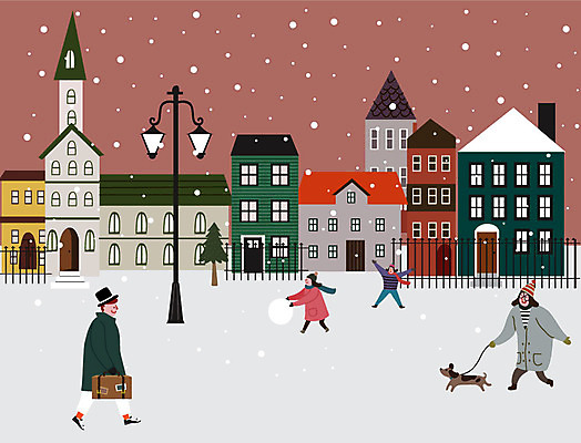 나무 라이프스타일 여자 남자 크리스마스 겨울 가로등 가방 일러스트 사람 빌딩 여러명 성인 건물 울타리 눈 강아지 즐거움 눈덩이 겨울풍경 국내일러스트 AI파일 자연요소 식물 건축물 잡화 계절 공공시설 기념일 감정 다수 날씨 눈_날씨 풍경 생활 담장 반려동물 개 파일형식 벡터