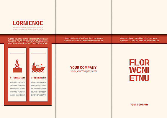 템플릿 표지디자인 북디자인 출판디자인 표지 리플렛 북커버 비즈니스 3단접지 팜플렛 사람없음 빨간색 무역 수출업 이미지템플릿 AI파일 산업 컬러 파일형식 벡터
