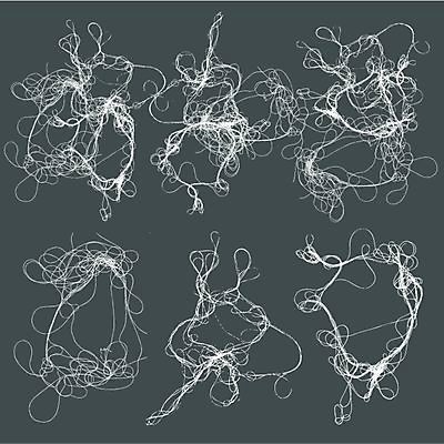 EPS 해외이미지 디자인 옷 선 줄 백그라운드 일러스트 넥타이 세트 유행 뜨개질 실 엉킴 혼합 바느질 디자이너 질감 땀 고립 섞기 얇은 해외일러스트 직업 잡화 취미 파일형식 벡터 이미지허브