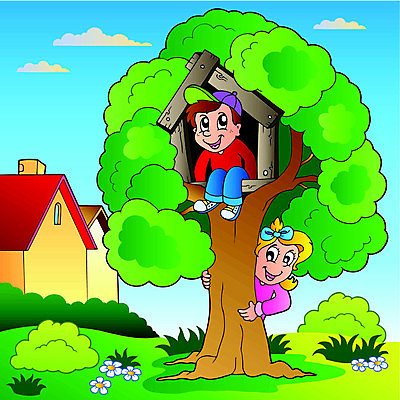 EPS 해외이미지 나무 라이프스타일 디자인 응시 계절 행복 어린이 2 일러스트 놀이 휴가 미술 사람 소년 야외 정원 시골 그리기 만화 그림 오르기 숨김 뒤뜰 숨기 해외일러스트 식물 시선 남자 감정 컨셉 모션 문화예술 생활 파일형식 벡터 이미지허브