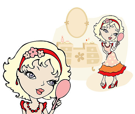 EPS 해외이미지 손 드레스 얼굴 신발 일러스트 탁자 미술 청년 그래픽 10대 금발 스파 화장품 거울 낙서 만화 스케치 구슬 만족 해외일러스트 헤어스타일 옷 감정 가구 청소년 문화예술 성인 신체부위 뷰티 파일형식 벡터 이미지허브