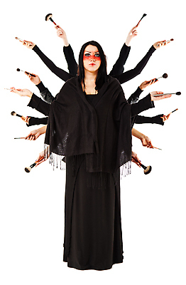 포토 JPG 해외이미지 여자 종교 포즈 관리 한명 잡기 붓 명상 예술가 신화 고립 멀티 복제 여신 해외포토 1 모션 사람 파일형식 이미지허브