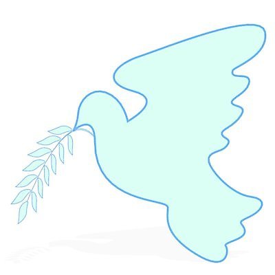 EPS 해외이미지 날개 일러스트 자연 조류 초록색 파란색 세계 평화 심볼 깃털 비둘기 해외일러스트 동물 컬러 컨셉 생태계 파일형식 벡터 이미지허브