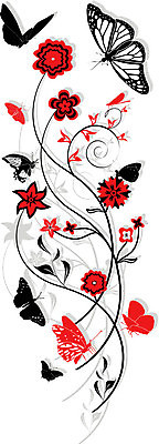 EPS 해외이미지 디자인 계절 꽃 나비 백그라운드 꽃무늬 곡선 일러스트 벽지 추상 휴가 미술 그래픽 장식 빨간색 빛 컬러풀 정원 검은색 우아함 공상 생태학 엘리먼트 해외일러스트 식물 교육 선 컬러 곤충 컨셉 무늬 문화예술 파일형식 벡터 이미지허브