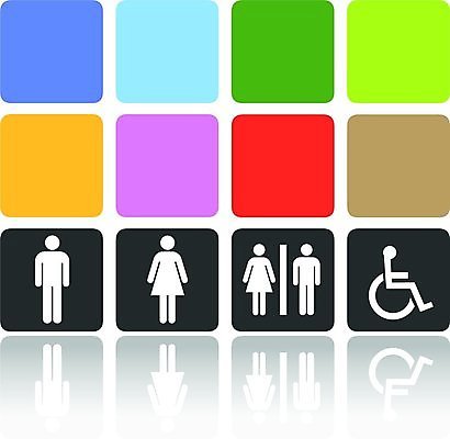 EPS 해외이미지 모양 여자 남자 실루엣 일러스트 장애인 심볼 사인 화장실 성별 서명 고립 변기통 해외일러스트 촬영기법 사람 장애 파일형식 벡터 이미지허브