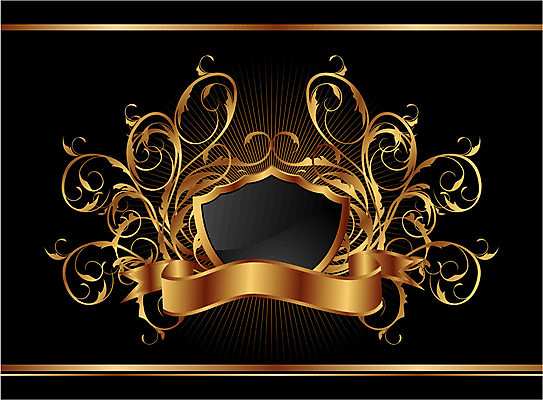 EPS 해외이미지 모양 배너 꽃 백그라운드 꽃무늬 일러스트 조명 프레임 장식 빛 검은색 수확 축하 신용카드 화려 황금 고급 우아함 심볼 복고 방패 짐싸기 노려봄 빅토리아 엘리먼트 해외일러스트 식물 컬러 컨셉 무늬 농업 표정 금융 파일형식 벡터 이미지허브