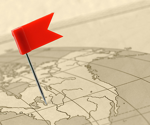 포토 JPG 해외이미지 지도 실내 근접촬영 사람없음 한개 깃발 압정 위치 해외포토 1 뷰포인트 내부 사무용품 파일형식 이미지허브