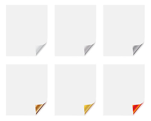 EPS 해외이미지 템플릿 디자인 배너 종이 백그라운드 스티커 일러스트 비즈니스 쪽지 공백 기록 발표 메시지 모서리 편지 회전 페이지 광택 패드 거짓 접기 편지쓰기 현실 국경 해외일러스트 모션 파일형식 벡터 이미지허브